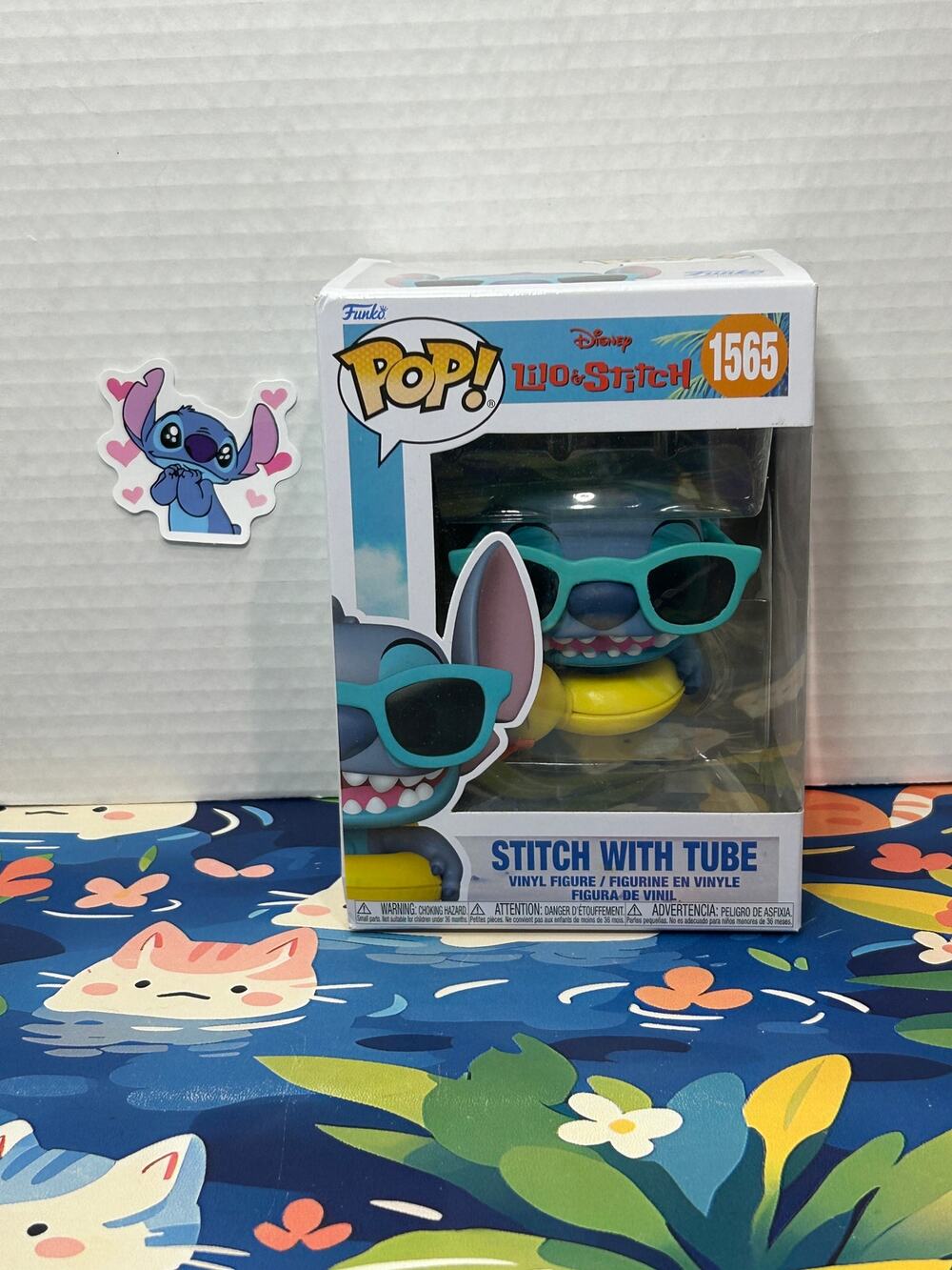Lilo & Stitch Stitch with Duck Tube Funko Pop! Vinyl #1565
